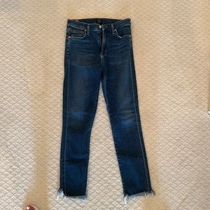 Rocket crop high rise skinny jeans 27